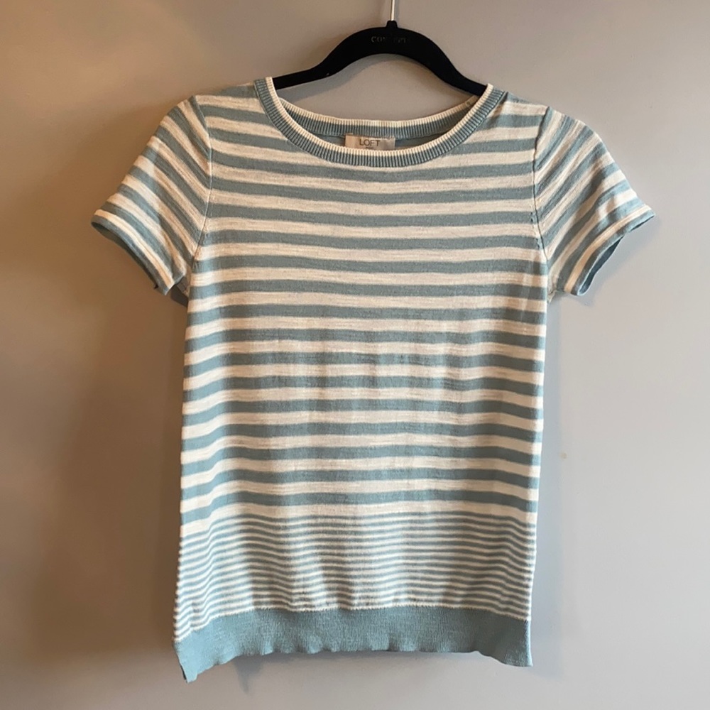 Loft Short Sleeve Sweater